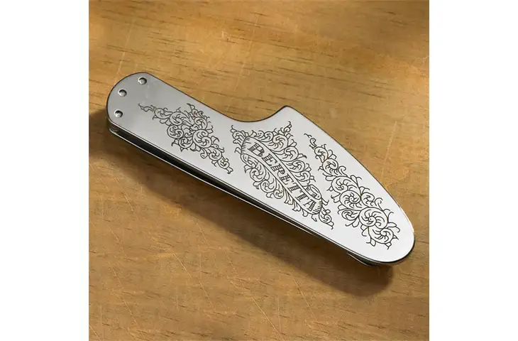 Beretta Engraved Money Clip